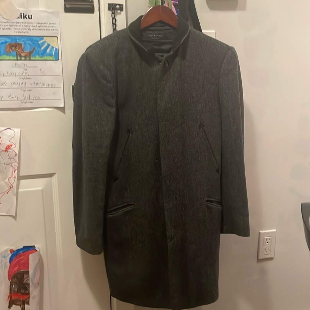Rag and Bone Men’s Tweed Coat